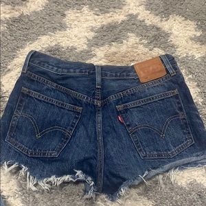 Levi’s 501 Medium/Dark Wash Shorts